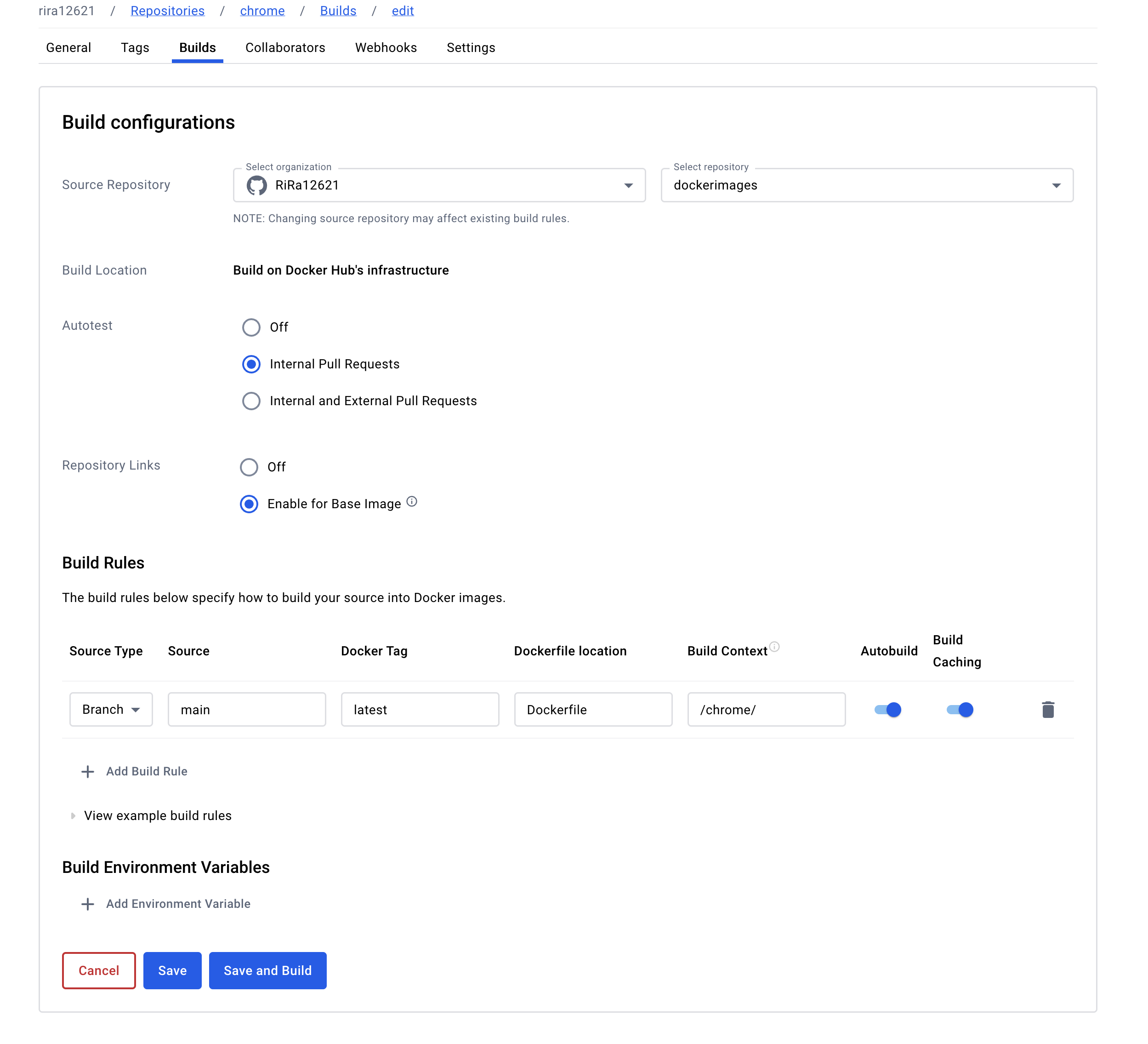 DockerHubBuildConfig
